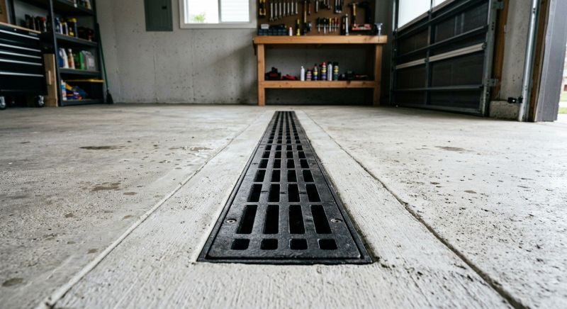 Garage Drainage Installation in Charlotte, NC