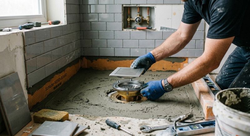 Bathroom Drain Installation in Charlotte, NC