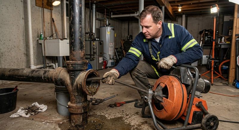 Clogged Pipe Clearing in Columbus, OH