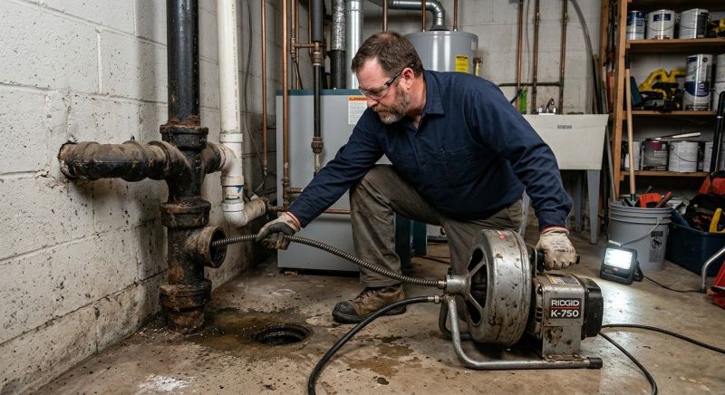 Drainage Pipe Unclogging in Columbus, OH