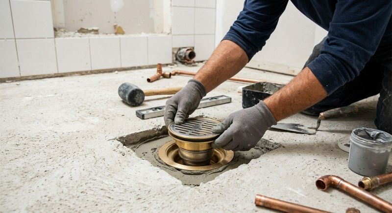 Floor Plumbing Installation in Charlotte, NC