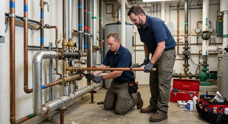Industrial Plumbing Repair in Denver, CO