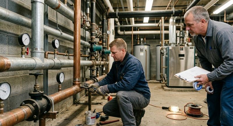 Industrial Plumbing Service in Denver, CO