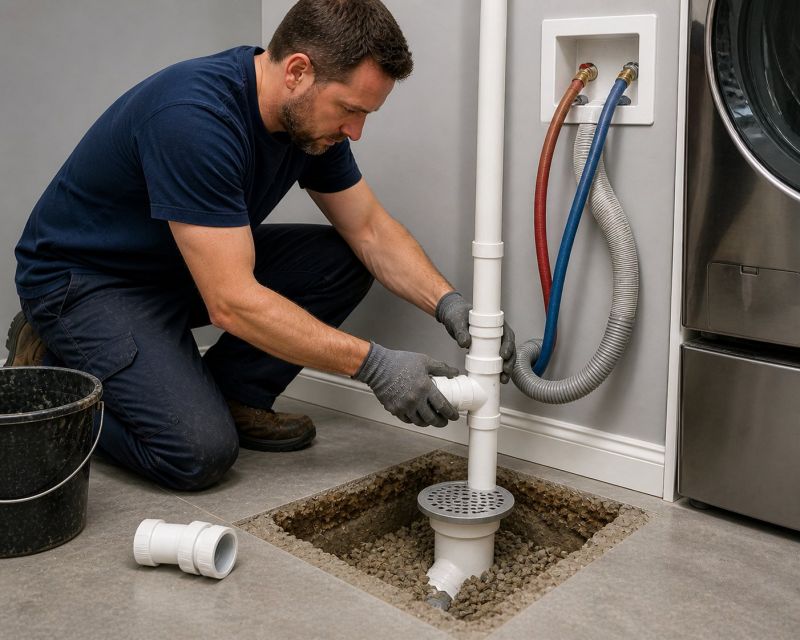 Laundry Drain Installation in Denver, CO
