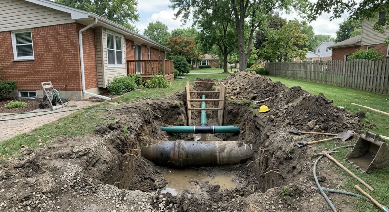 Sewer Main Installation in Austin, TX
