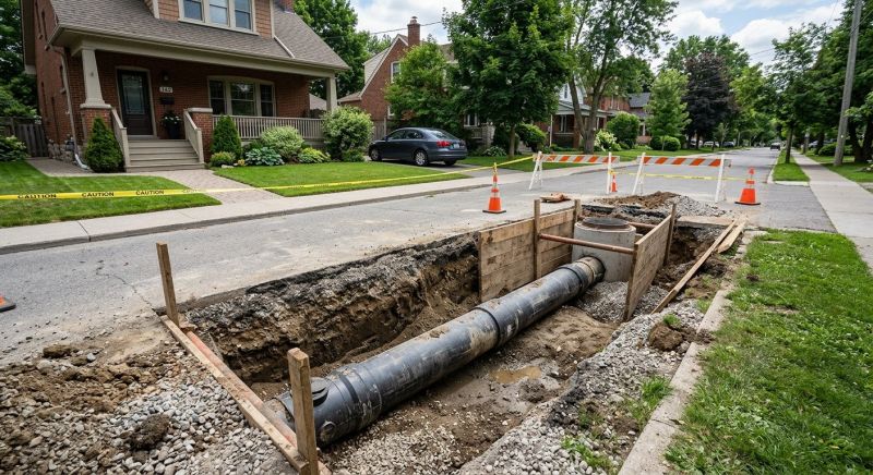 Sewer Main Installation in Denver, CO