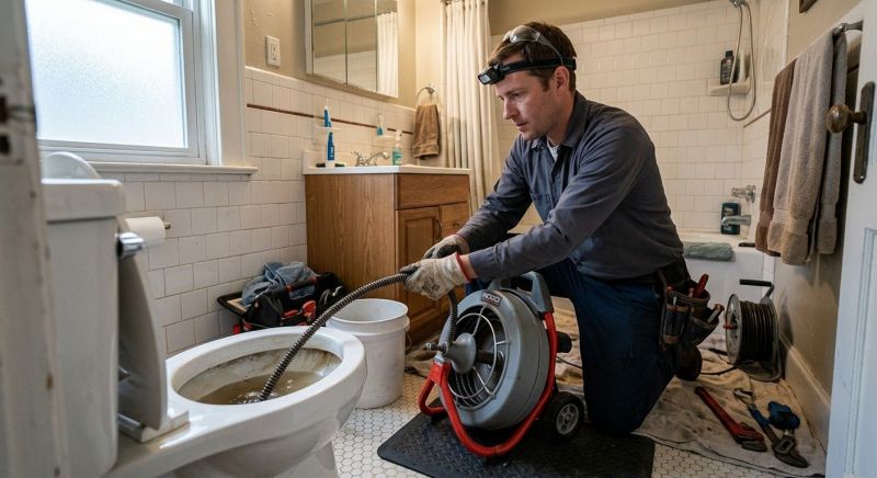 Shower Drain Clearing in Columbus, OH